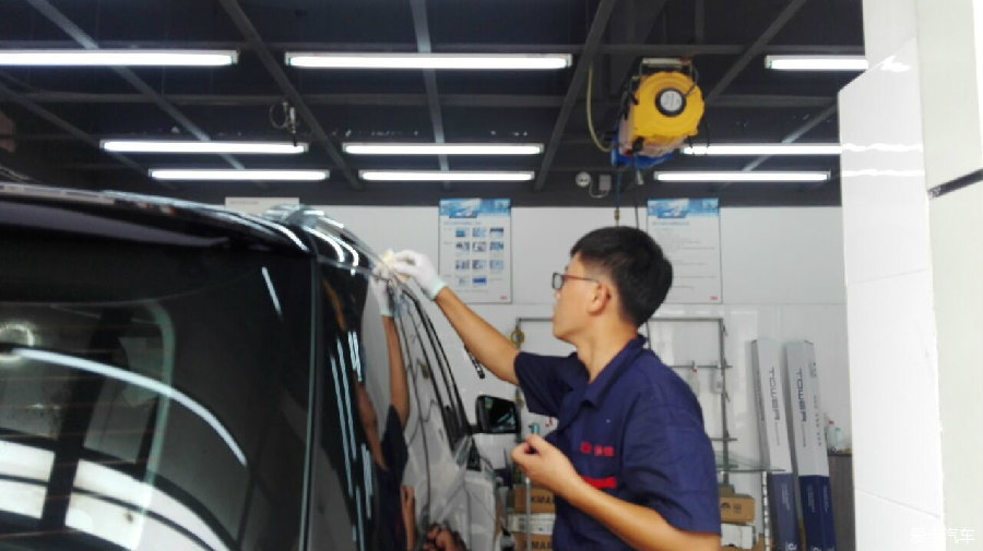 東營汽車裝飾美容-奔馳GLE320全車鍍晶-美佳汽車服務(wù)中心